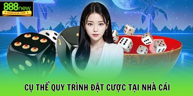 Cụ thể quy trình đặt cược tại nhà cái