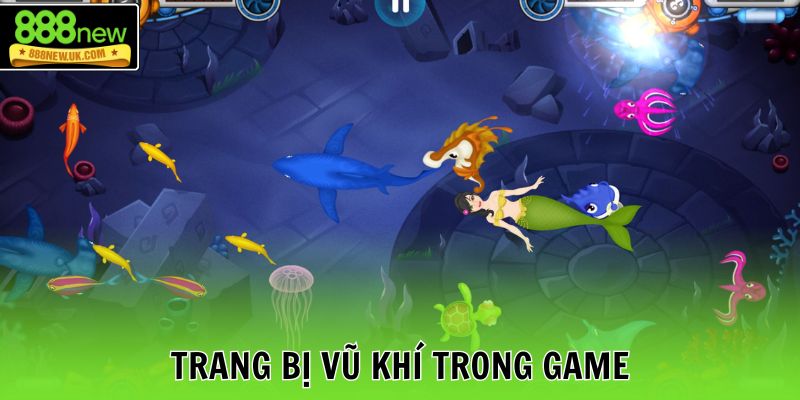 Trang bị vũ khí trong game